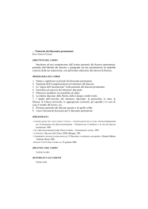Pastorale del diaconato permanente