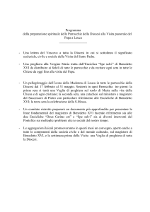 Programma della preparazione spirituale delle Parrocchie alla Visita