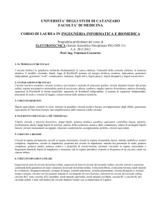 Elettrotecnica - Università degli Studi di Napoli Federico II