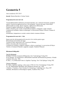 Programma del corso