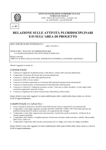 B5 La globalizzazione tra Istituzioni e Mercato 2011