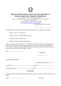 Ministero dell`Istruzione, dell`Università e della Ricerca Istituto