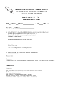 1L2 tedesco - Liceo Galileo Galilei