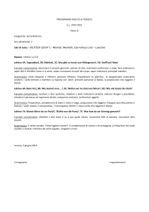 Libri di testo: - DEUTSCH LEICHT 1 - Montali, Mandelli, Czernohous