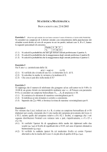 Statistica Matematica