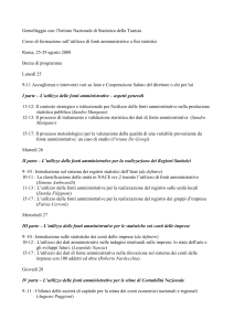 Gemellaggio con l`Istituto Nazionale di Statistica della Tunisia