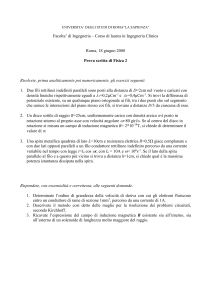 Prova d`esame del 18 giugno 2008