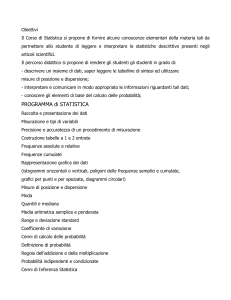 Obiettivi