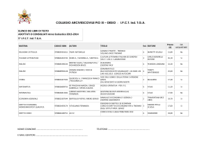 COLLEGIO ARCIVESCOVILE PIO XI – DESIO
