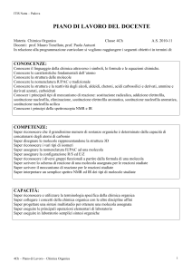 Conoscere il linguaggio della chimica attraverso i