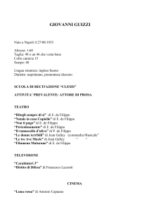 Curriculum Vitae - Rosalba Cantina