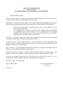 CROCIATA DI PREGHIERA