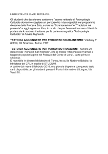 LIBRI EXTRA PER ESAME REITERATO: