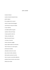 dopo l`amore - Università Popolare di Trieste