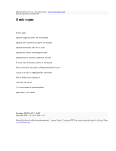 il mio sogno : Noi siamo poesia : http://noisiamopoesia.it