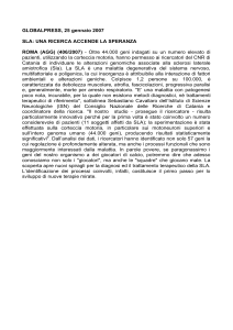 GLOBALPRESS, 25 gennaio 2007