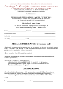Da inviare a: FIMA - via Col di Lana 7 - C