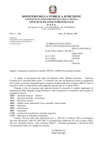 Graduatorie esaurite