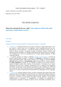 sintesi normativa DSA