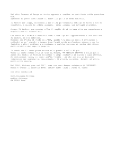 Dal sito Fnomceo si legge un invito appunto a spedire un contributo