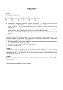 2 maggio - statistica@unimib