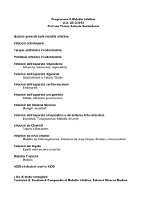 Programma di Malattie Infettive, Malattie Tropicali, Virologia Clinica