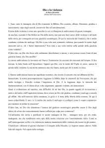 Dio e la violenza - Diocesi di Brescia