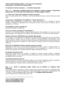 Il mandato di cattura europeo e… il mullah George Bush