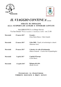 Volantino Il viaggio continua marzo 2017