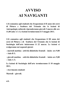 AVVISO - Accademia Belle Arti di Lecce