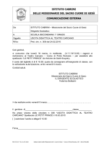 x - Istituto Madre Cabrini