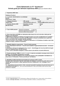 Scheda guida - Liceo Fermi