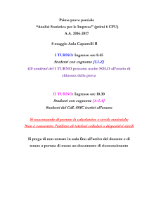 Domanda Aperta da 3 punti