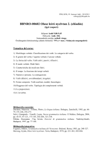 észt - PPKE BTK