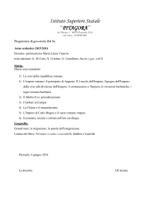 Istituto Superiore Statale “PITAGORA”