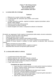 Scienze - Istituto Balducci