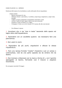 Sceglier un film ed individuare un esempio di: