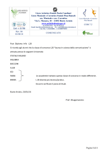 L20 laureain scienze della comunicazione