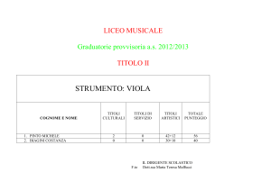 TABELLA STRUMENTO VIOLA PROVVISORIA