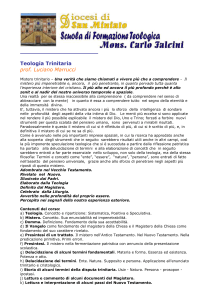 Teologia Trinitaria