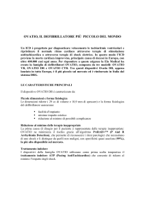 ovatio, il defibrillatore più piccolo del mondo