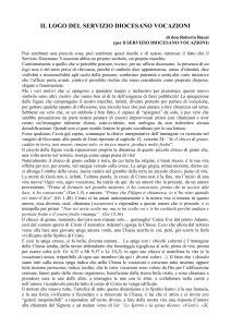 il nuovo simbolo del servizio diocesano vocazione