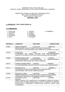 universita` degli studi di milano
