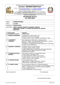 CLASSE 3^L - ISISS Antonio SANT`ELIA
