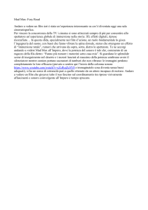 Mad Max: Fury Road - LICEO del COSSATESE e VALLE STRONA
