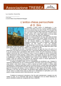 L`antica chiesa parrocchiale di S. Siro