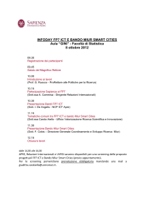Programma - Sapienza