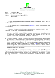 Roma - Federfarma Nuoro