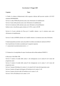 Esercitazione 21 maggio
