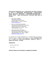 bioscienze, biotecnologie e biomateriali nelle malattie vascolari